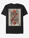 ZOOT.Fan Crna unisex majica s igraćim kartama Marvel Deadpool