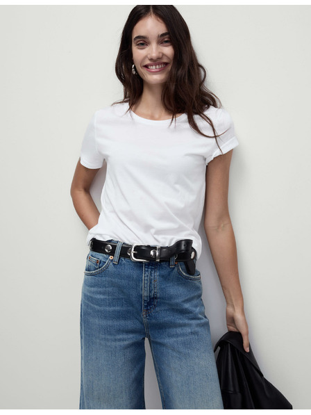 Marks & Spencer Marks & Spencer bijela majica od čistog pamuka