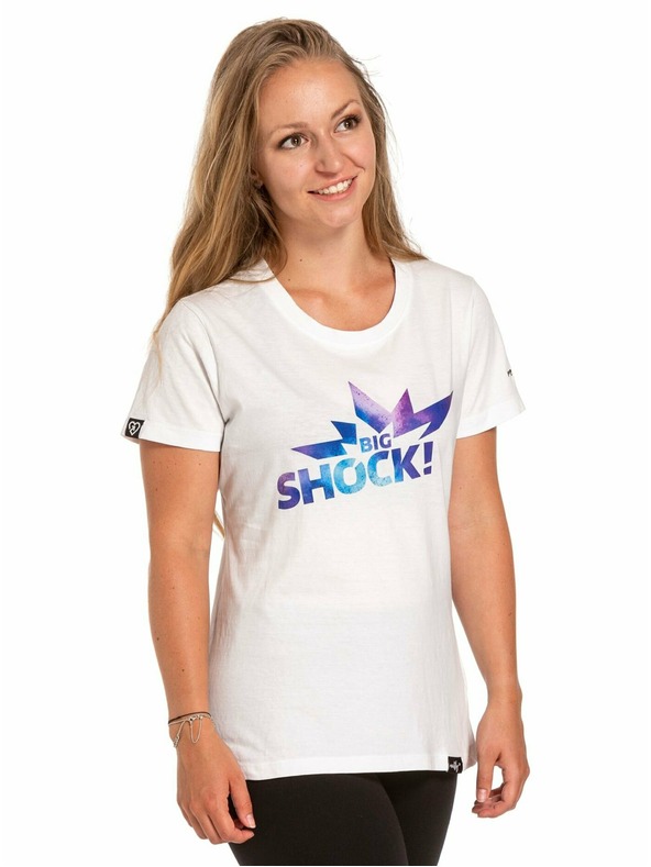 Meatfly Meatfly ženska majica Big Shock! White | Bijela | Veličina