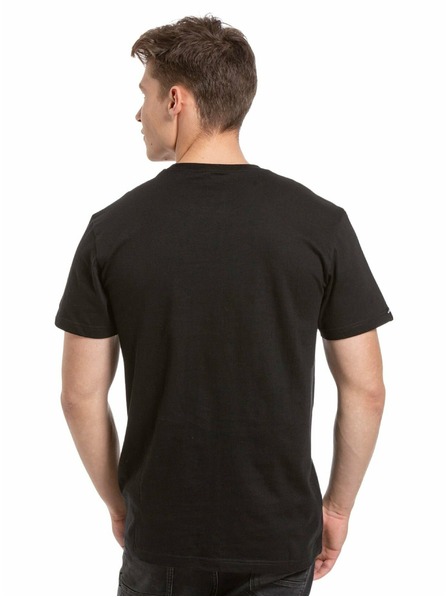 Meatfly Meatfly muška majica Joe Black/Black | Crna | Veličina S | 100% pamuk