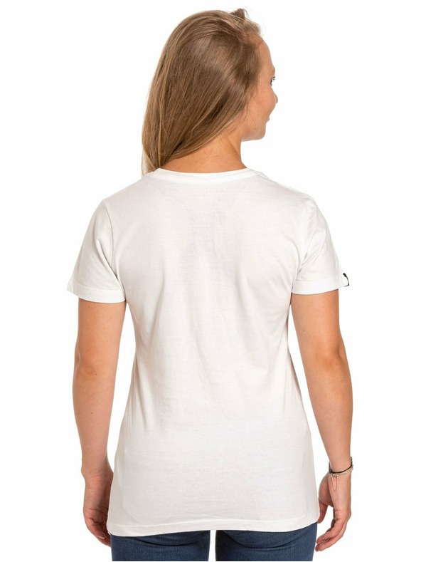 Meatfly Meatfly ženska majica Blossom White | Bijela | Veličina