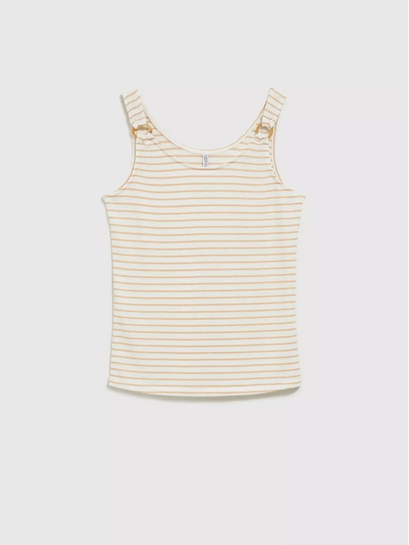 Moodo Ženska majica bez rukava na pruge