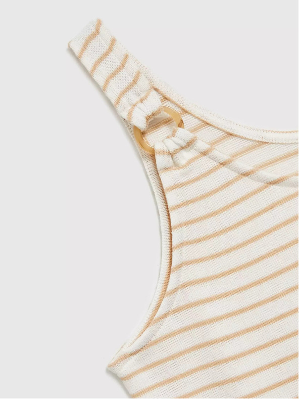 Moodo Ženska majica bez rukava na pruge