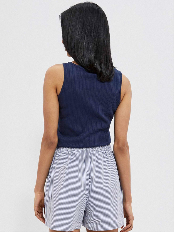 Moodo Moodo tamnoplava ženska majica bez rukava