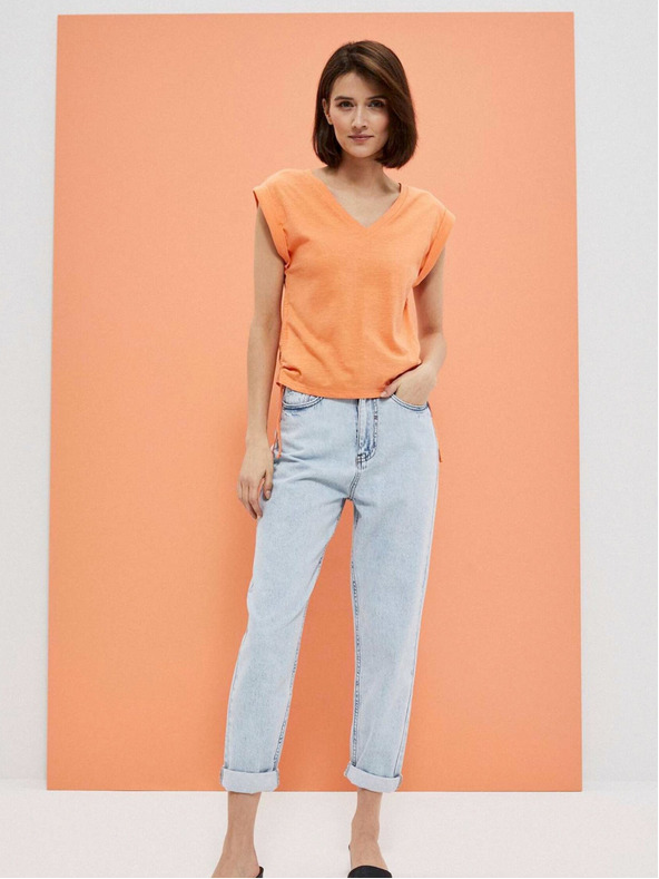 Moodo Narančasta ženska Moodo majica