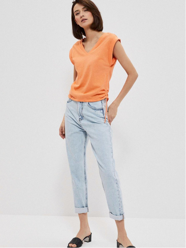 Moodo Narančasta ženska Moodo majica