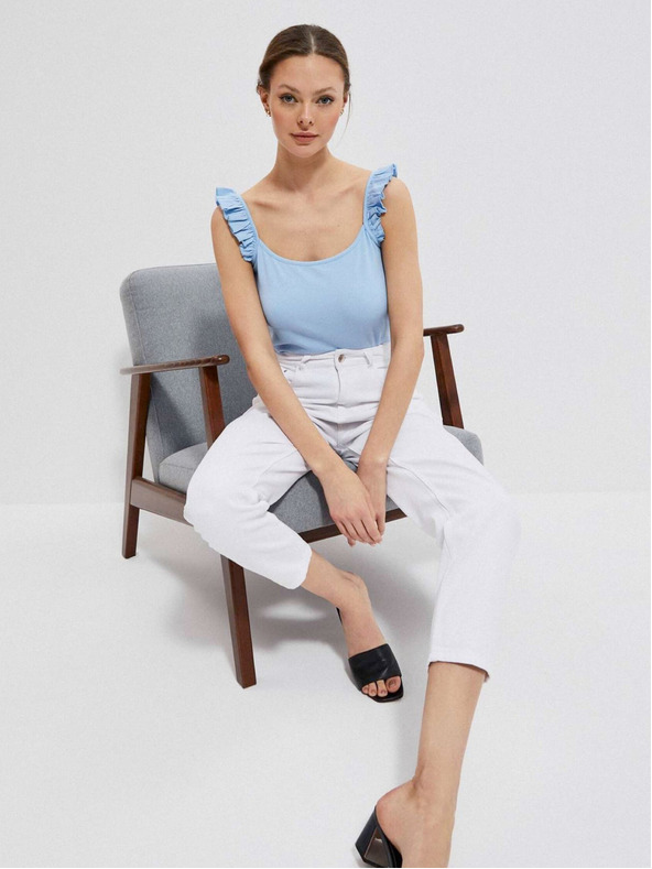 Moodo Svijetlo plavo ženski top Moodo