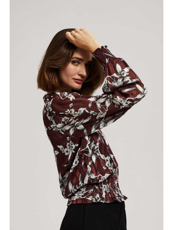 Moodo Moodo ženska bluza s uzorkom