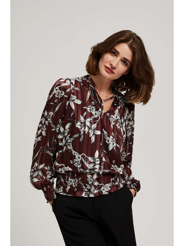 Moodo Moodo ženska bluza s uzorkom
