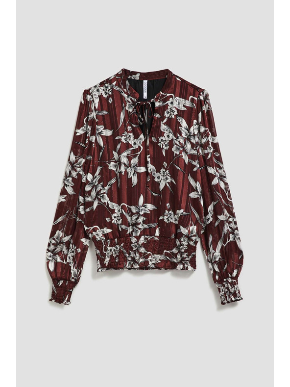 Moodo Moodo ženska bluza s uzorkom