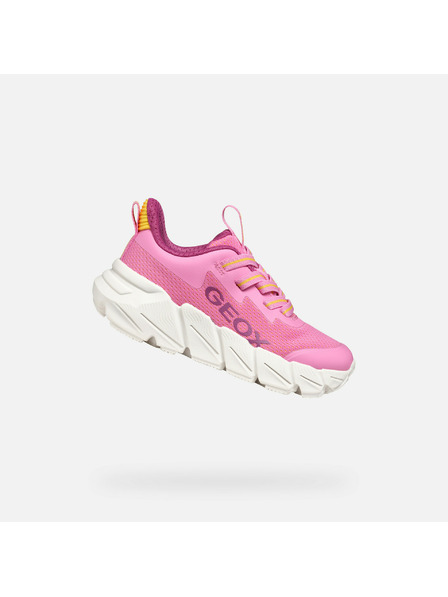 Geox Ružaste djevojačke tenisice Geox Flexyper Fast