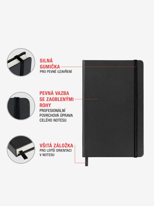 NOTIQUE NOTIQUE Notes Tomski & Polanski, crte, 11 x 16 cm