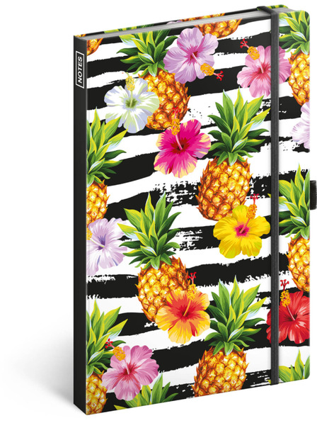 NOTIQUE NOTIQUE Notes Ananas, u crtu, 13 x 21 cm