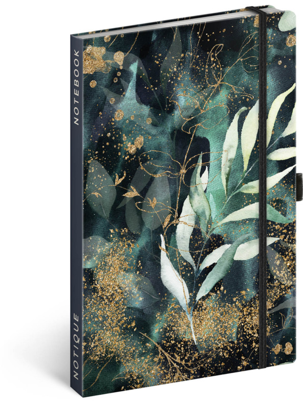 NOTIQUE NOTIQUE Bilješke eukaliptus, podstavljene, 13 x 21 cm BAAGL