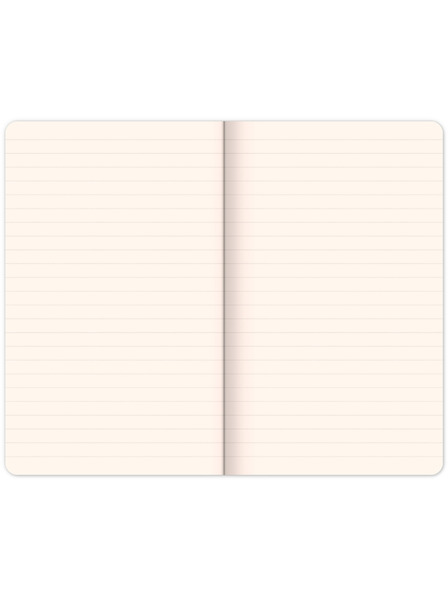 NOTIQUE NOTIQUE Notes Monstera, crte, 13 x 21 cm BAAGL