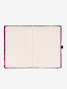 NOTIQUE NOTIQUE Bilješke Ljubičasti cvjetovi, crte, 13 x 21 cm