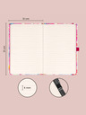 NOTIQUE NOTIQUE Notes Opruga, crte, 13 x 21 cm