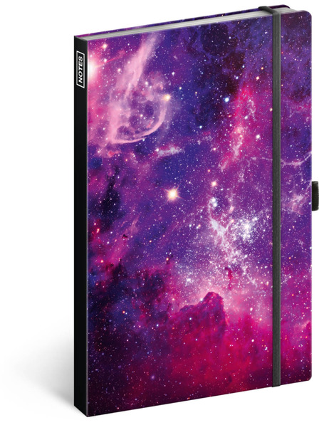NOTIQUE NOTIQUE Notes Galaxy, crte, 13 x 21 cm BAAGL
