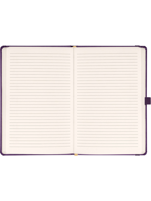 NOTIQUE NOTIQUE Notes Aprint Neo, ljubičasta, crtirana, 15 x 21 cm