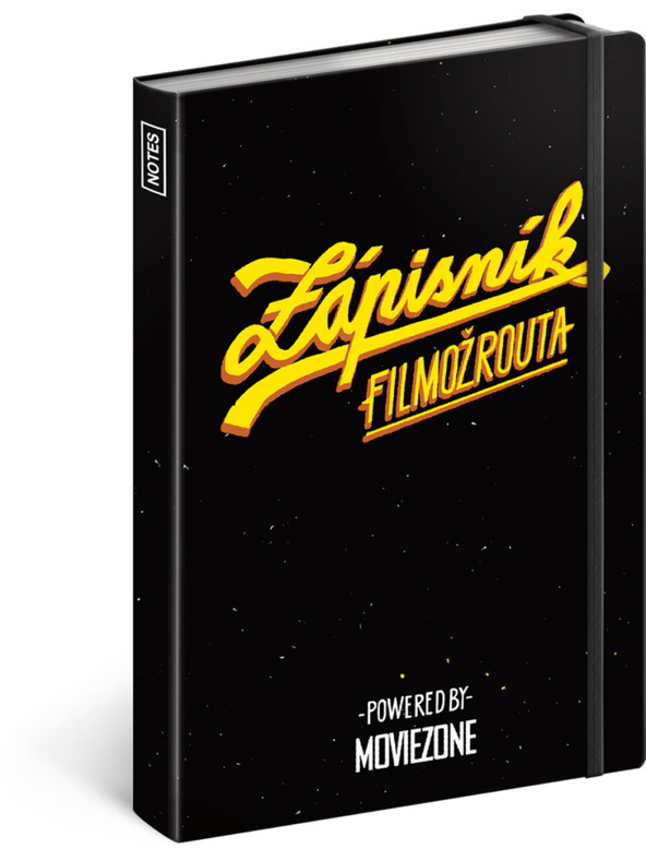 NOTIQUE NOTIQUE Notes Bilježnica filmofila, 13 x 21 cm