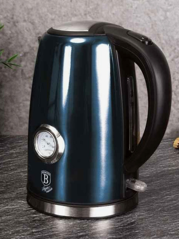 Berlingerhaus Ekspres lonac 1,7 l s termometrom Aquamarine Metallic Line BERLINGERHAUS