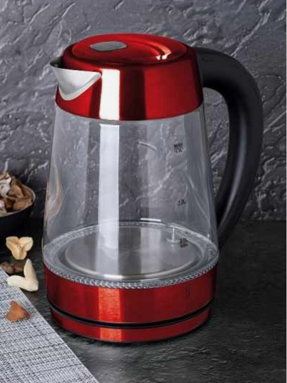 Berlingerhaus Ekspres lonac 1,7 l s podešavanjem temperature Burgundy Metallic Line BERLINGERHAUS