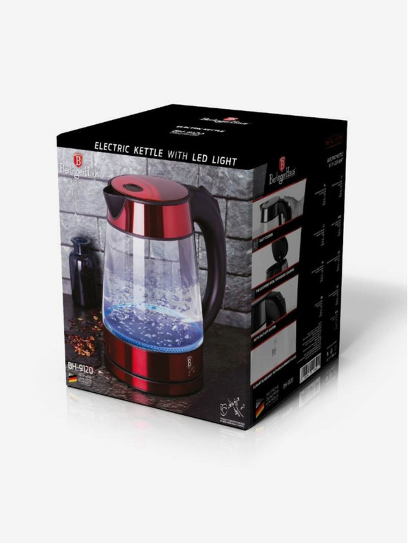 Berlingerhaus Ekspres lonac 1,7 l Burgundy Metallic Line BERLINGERHAUS