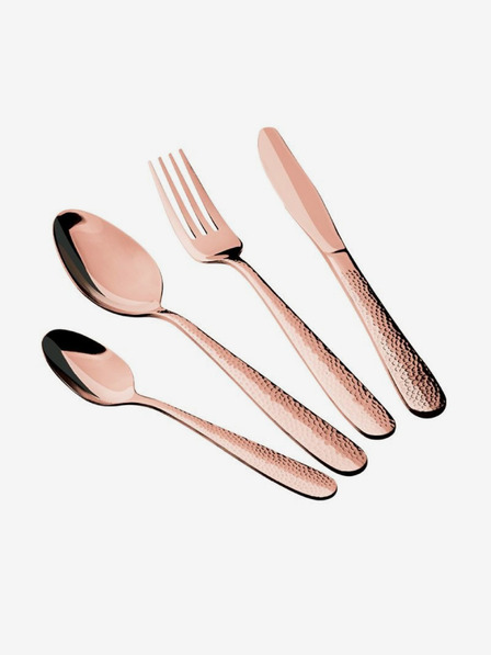 Berlingerhaus Set pribora za jelo 24 kom nehrđajući čelik Rosegold Metallic Line II BERLINGERHAUS