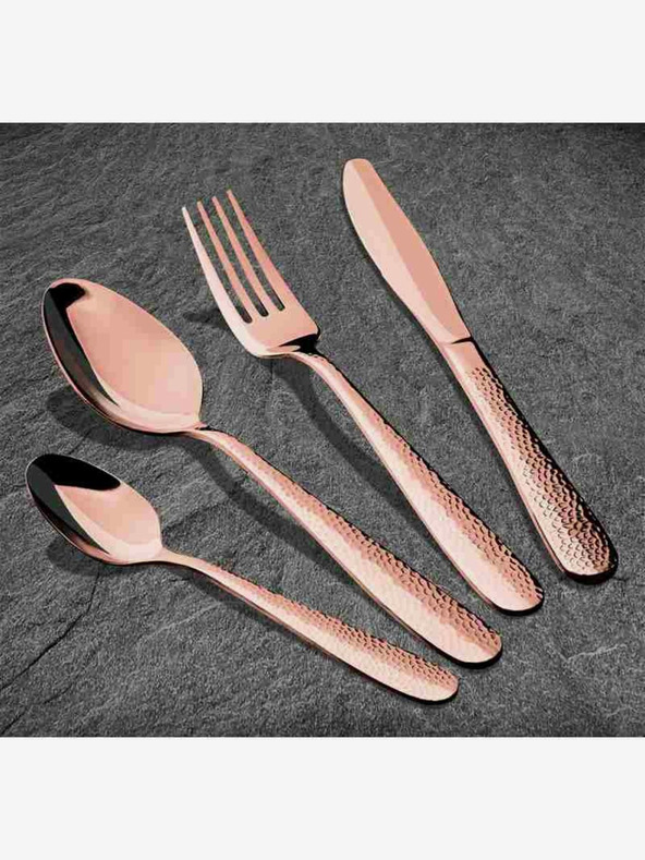 Berlingerhaus Set pribora za jelo 24 kom nehrđajući čelik Rosegold Metallic Line II BERLINGERHAUS