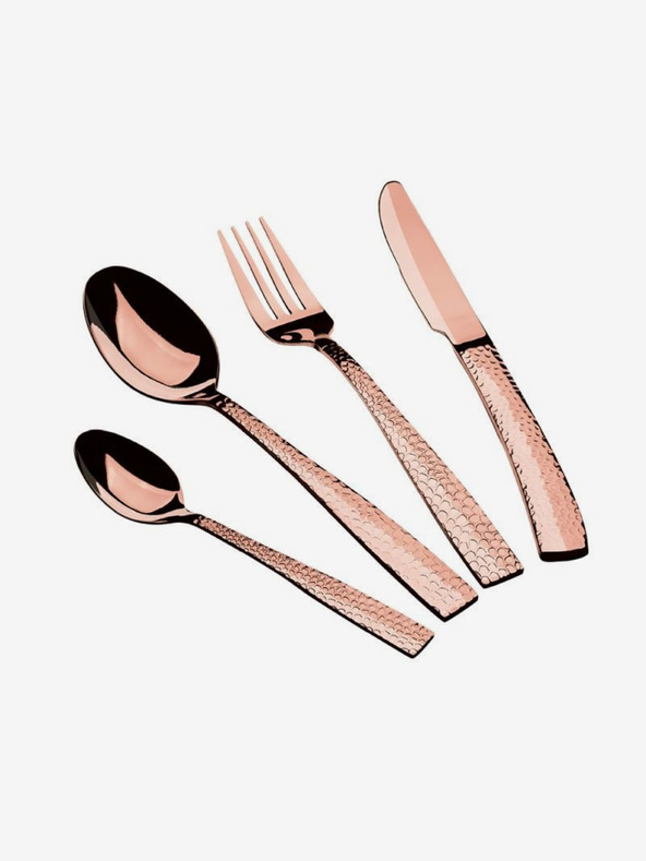 Berlingerhaus Set pribora za jelo 24 kom nehrđajući čelik Rosegold Metallic Line BERLINGERHAUS