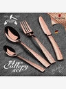 Berlingerhaus Set pribora za jelo 24 kom nehrđajući čelik Rosegold Metallic Line BERLINGERHAUS