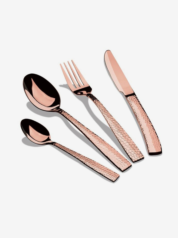Berlingerhaus Set pribora za jelo 24 kom nehrđajući čelik Rosegold Metallic Line BERLINGERHAUS