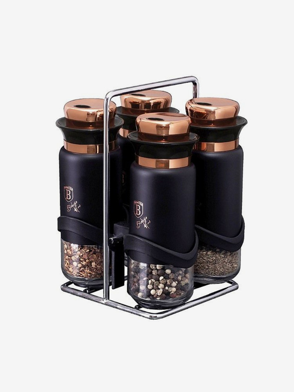 Berlingerhaus Korijeni u stalku set od 5 Black Rose Collection BERLINGERHAUS