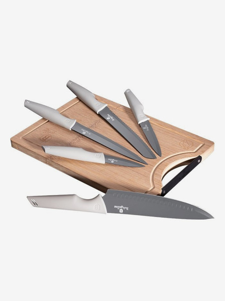Berlingerhaus Set od pet noževa + daska za rezanje BERLINGERHAUS Aspen Collection