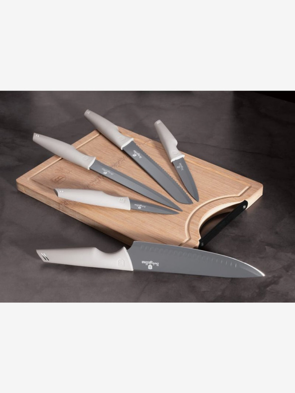 Berlingerhaus Set od pet noževa + daska za rezanje BERLINGERHAUS Aspen Collection