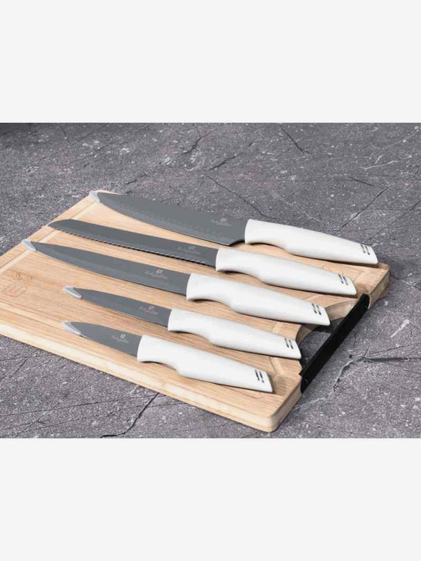 Berlingerhaus Set od pet noževa + daska za rezanje BERLINGERHAUS Aspen Collection