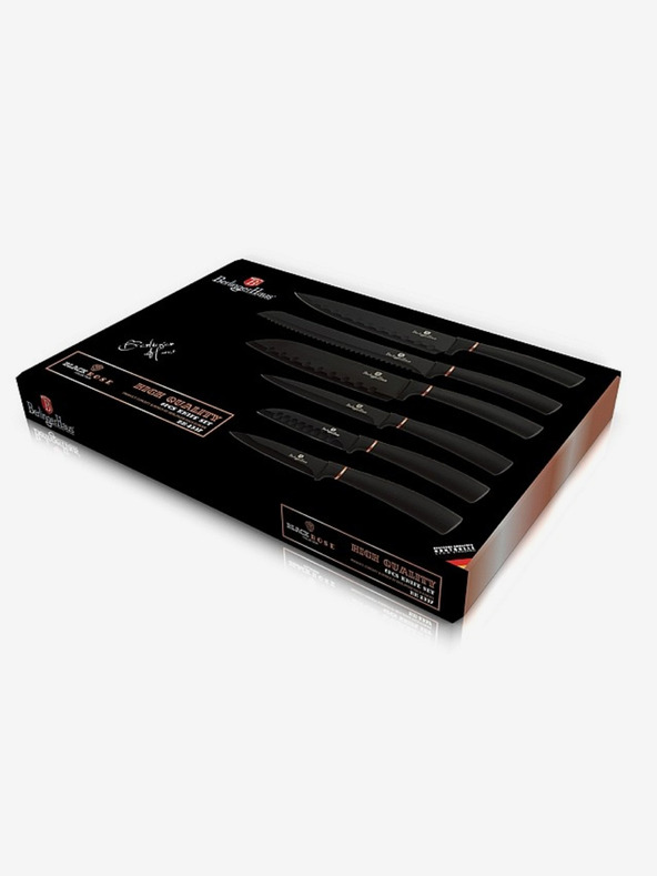 Berlingerhaus Set šest noževa s neprijanjajućom površinom BERLINGERHAUS Black Rose Collection