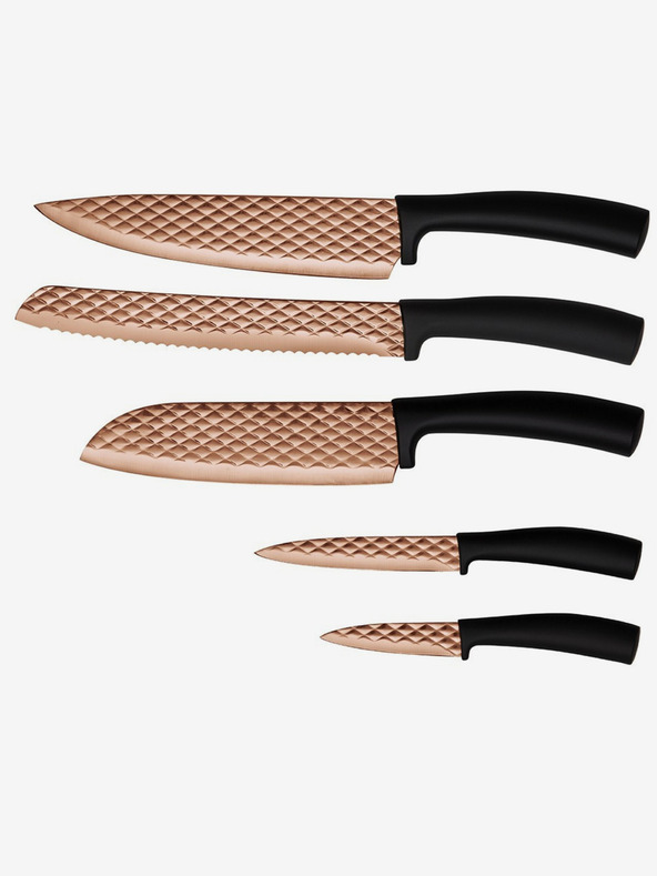 Berlingerhaus Set pet noževa s neprijanjajućom površinom BERLINGERHAUS Black Rose Collection