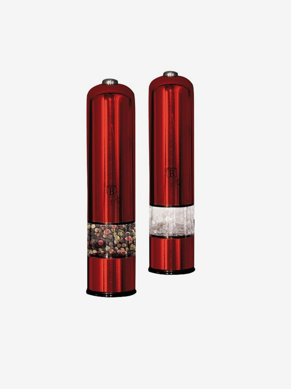 Berlingerhaus Set od dva električna mlinca za papar i sol BERLINGERHAUS Burgundy Metallic Line
