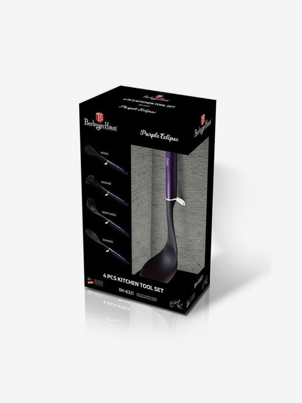 Berlingerhaus Kuhinjski set od 4 komada Purple Eclipse Collection BERLINGERHAUS