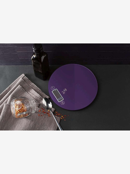 Berlingerhaus Digitalna okrugla kuhinjska vaga 5 kg Purple Eclipse Collection BERLINGERHAUS