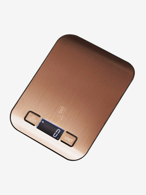 Berlingerhaus Digitalna kuhinjska vaga 5 kg Rosegold Metallic Line BERLINGERHAUS