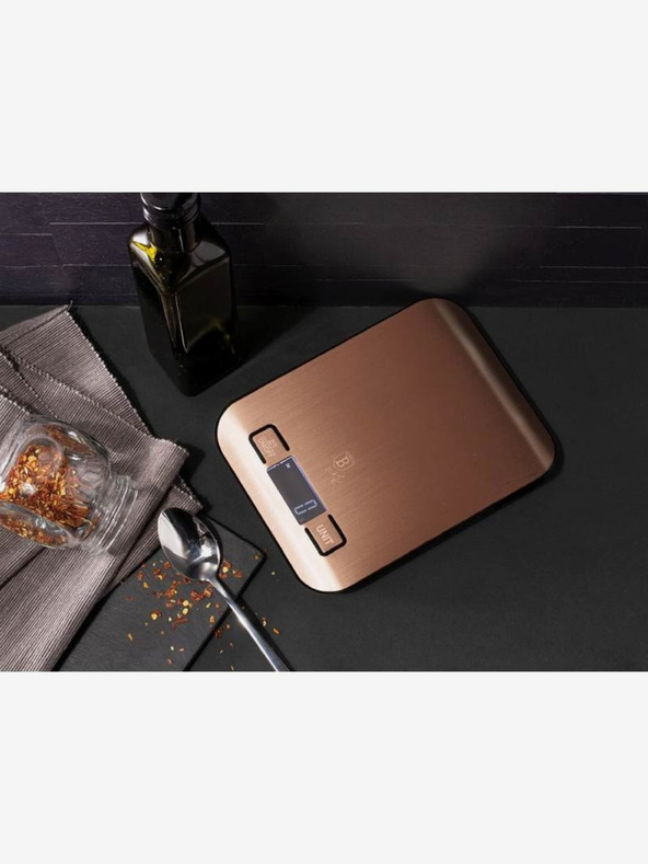 Berlingerhaus Digitalna kuhinjska vaga 5 kg Rosegold Metallic Line BERLINGERHAUS