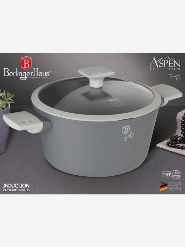 Berlingerhaus Lonac s neprijanjajućom površinom od titana 28 cm Aspen Collection BERLINGERHAUS