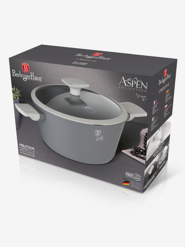 Berlingerhaus Lonac s neprijanjajućom površinom od titana 28 cm Aspen Collection BERLINGERHAUS