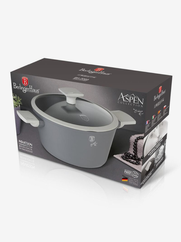 Berlingerhaus Lonac s neprijanjajućom površinom od titana 20 cm Aspen Collection BERLINGERHAUS
