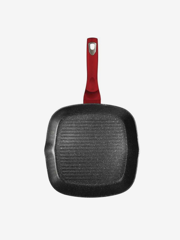 Berlingerhaus Tava s mramornom površinom set od 3 komada Burgundy Metallic Line BERLINGERHAUS