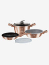 Berlingerhaus Set od 6 posuđa Rosegold Metallic Line BERLINGERHAUS s mramornom površinom