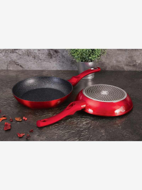 Berlingerhaus Tava s mramornom površinom 20 cm Burgundy Metallic Line BERLINGERHAUS