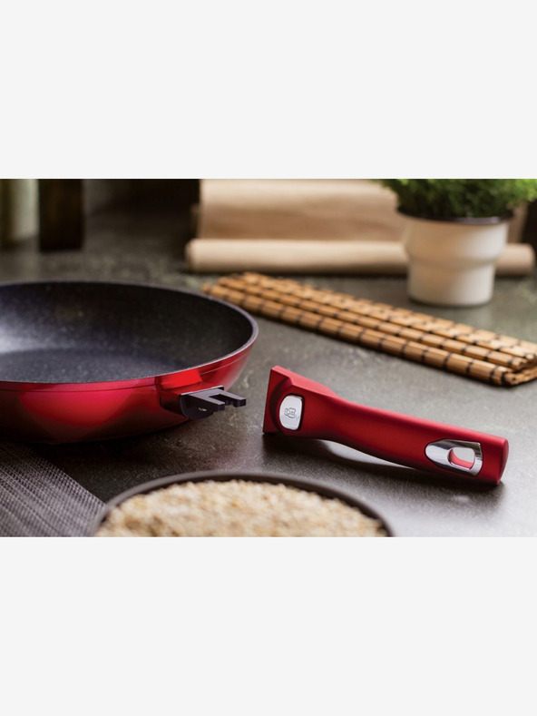 Berlingerhaus Tava s uklonjivom ručkom i poklopcem BERLINGERHAUS Burgundy Metallic Line